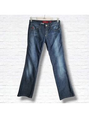 Miss Sixty Vintage Y2K "Mary J" Low-Mid Rise Flare Dark Wash Jeans Size 29/8